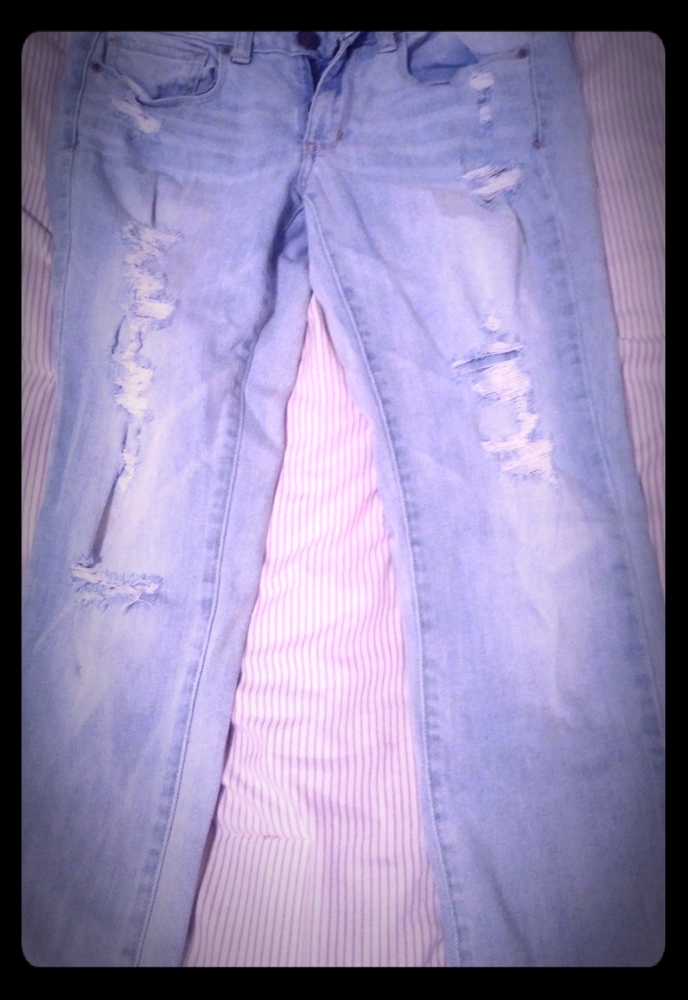 American eagle outfitters skinny stretch jeans